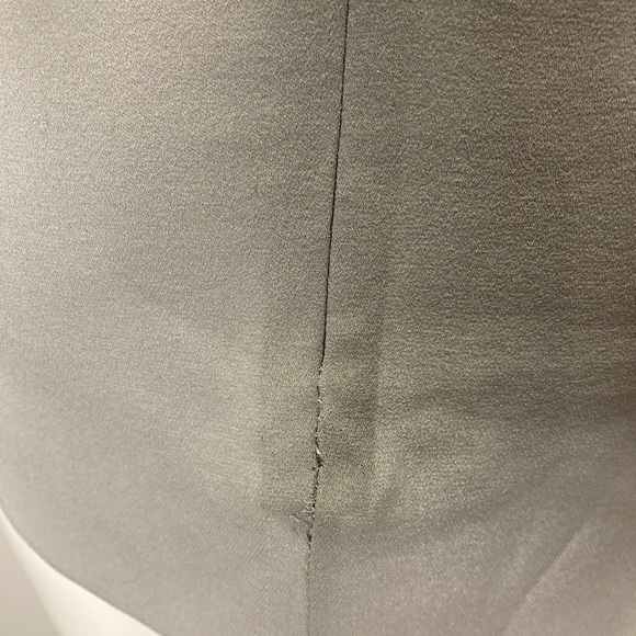 NWT Valentino Gray Silk Crepe Long Sleeve Blouse - Picture 9 of 9